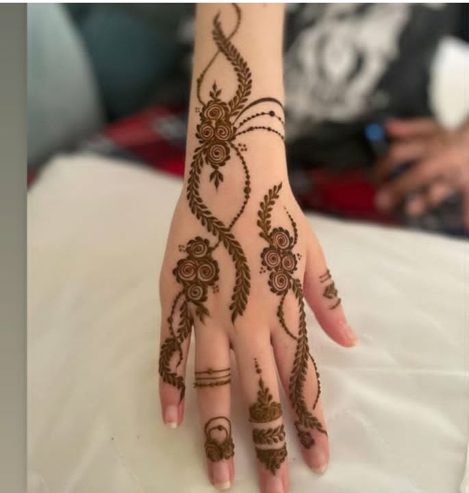 Front Mehndi Design Easy and Beautiful Half Hand (11) Front Mehndi Design Easy and Beautiful Half Hand (11)