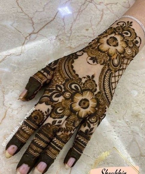 Full Hand Mehndi Design (19)
