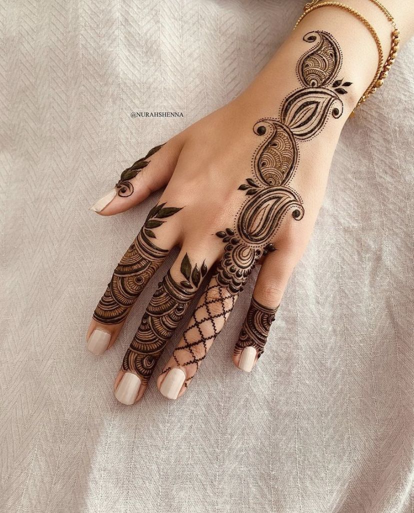 Full Hand Mehndi Design (43)
