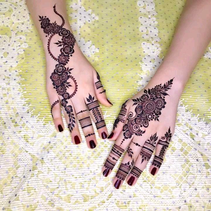 Full Hand Mehndi Design (46)
