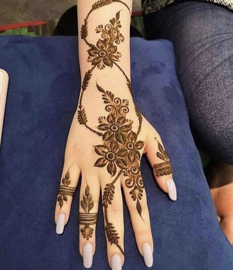 Full Hand Mehndi Design (51)