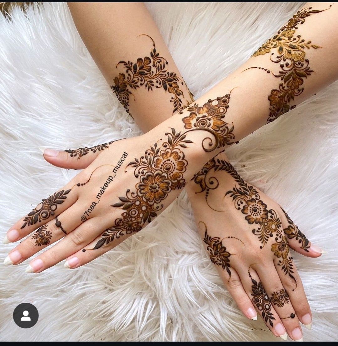 Full Hand Mehndi Design (55)