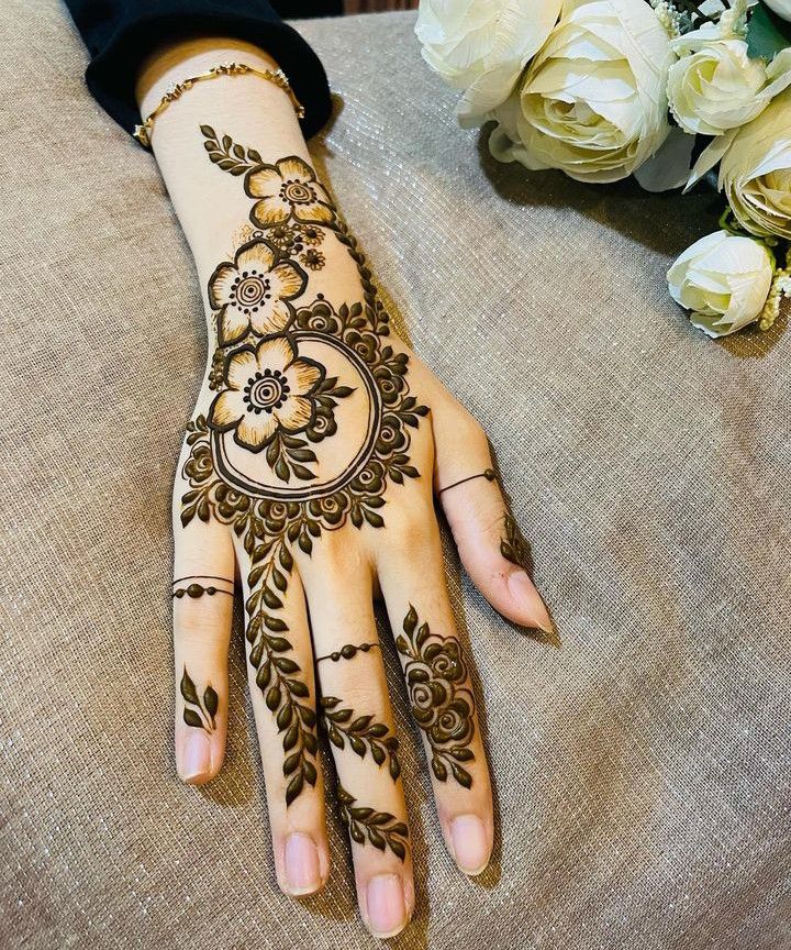 Full Hand Modern Mehndi Design (14)