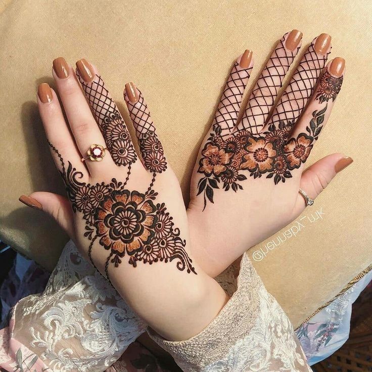 Full Hand Modern Mehndi Design (16)