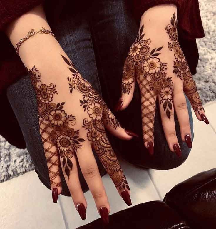 Full Hand Modern Mehndi Design (18)