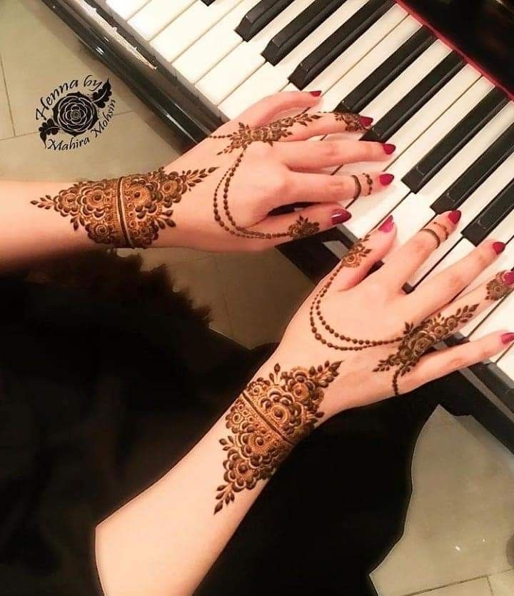 Full Hand Modern Mehndi Design (19)