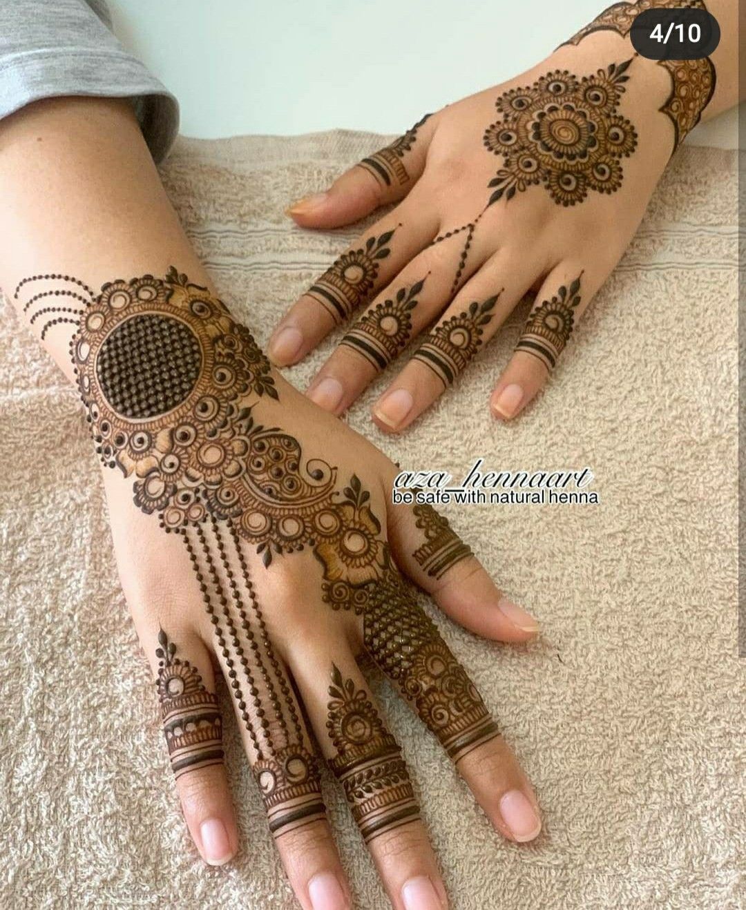 Full Hand Modern Mehndi Design (55)