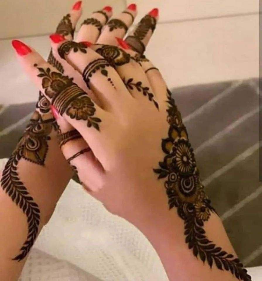 Full Hand Modern Mehndi Design (56)