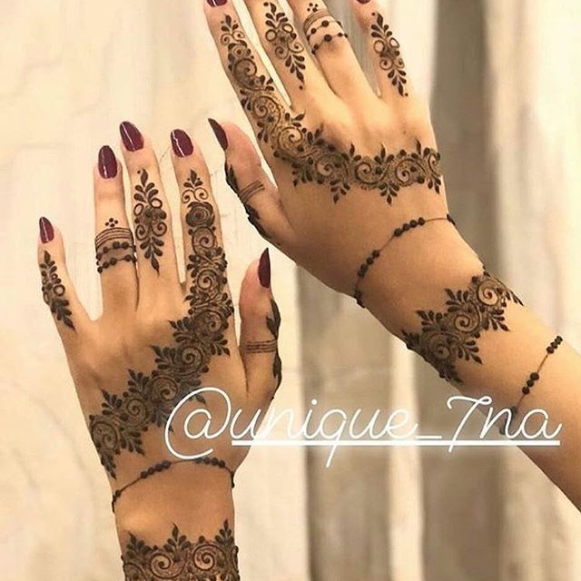 Full Hand Modern Mehndi Design (58)