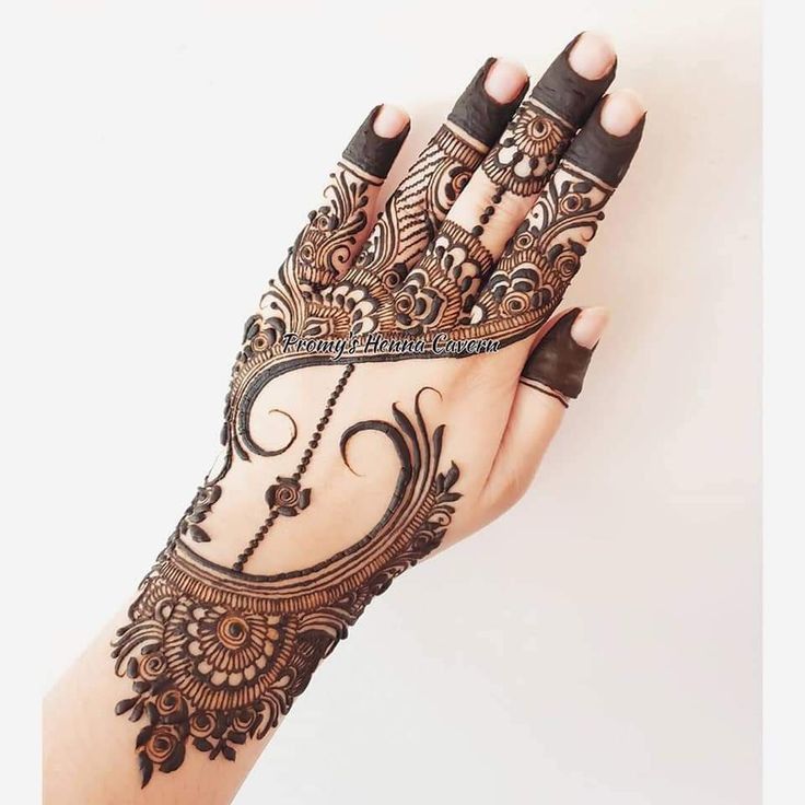 Full Hand Modern Mehndi Design (60)