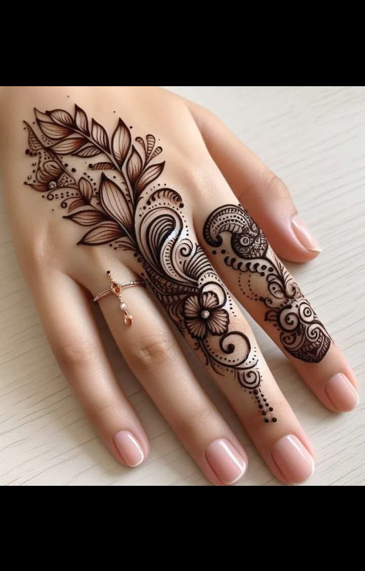 Full Hand Modern Mehndi Design (69)