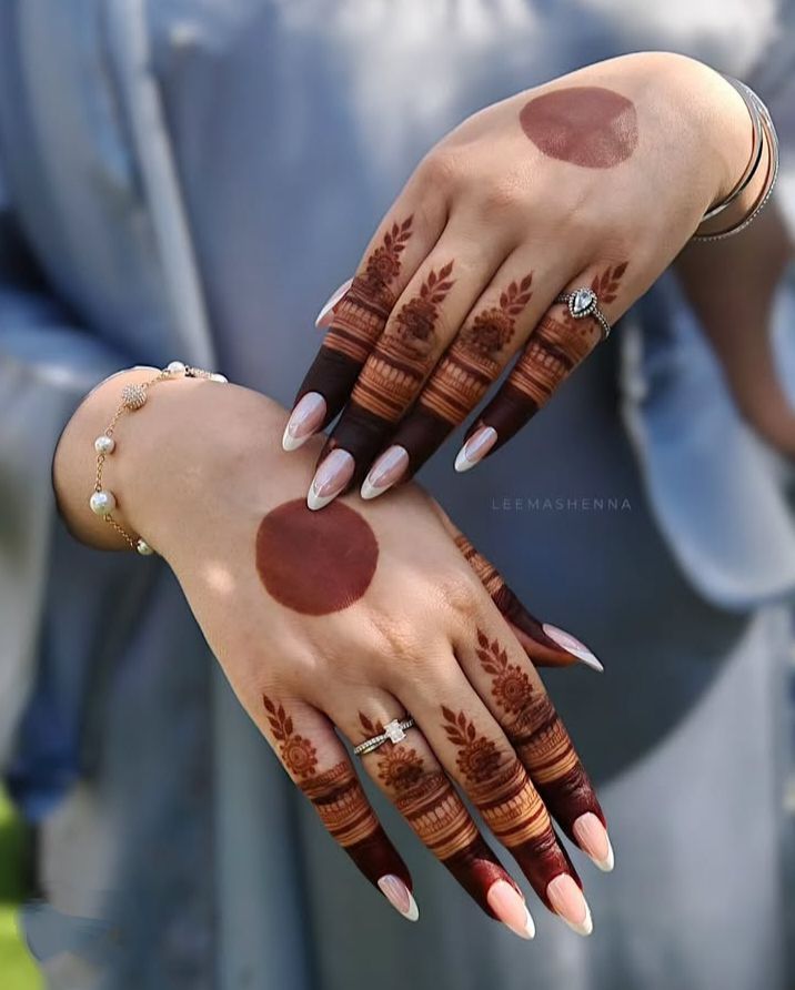 Heavy Finger Mehndi Design Heavy Finger Mehndi Design
