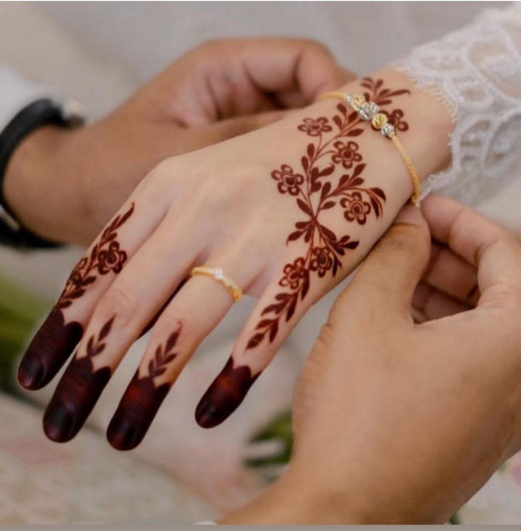 Latest Finger Mehndi Design Latest Finger Mehndi Design