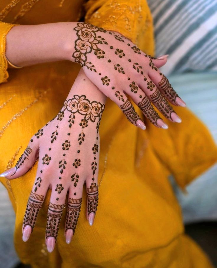 Mehndi Design Easy (14) Mehndi Design Easy (14)