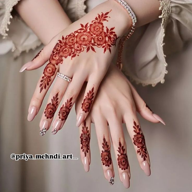 Mehndi Design Easy (2) Mehndi Design Easy (2)
