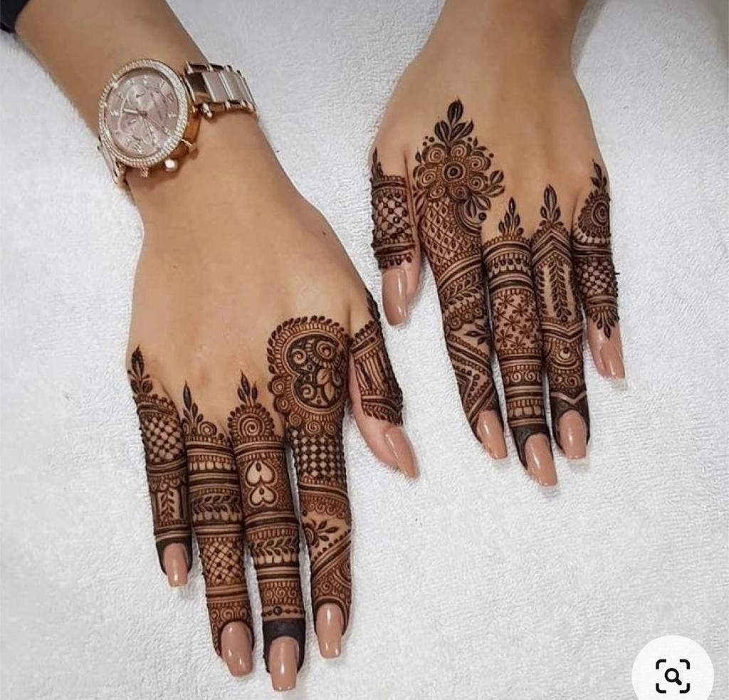 Modern Mehndi Design Full Hand (13)