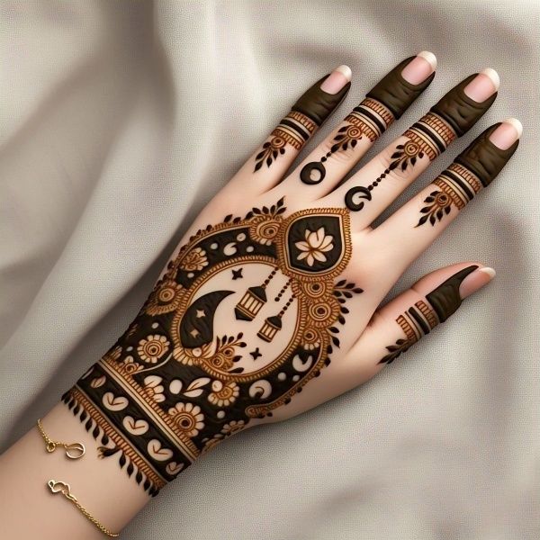Punjabi Front Hand Mehndi Design (1) Punjabi Front Hand Mehndi Design (1)
