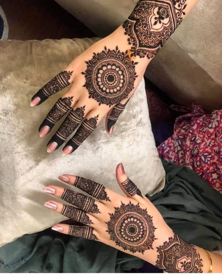 Punjabi Royal Hand Mehndi Design (1) Punjabi Royal Hand Mehndi Design (1)