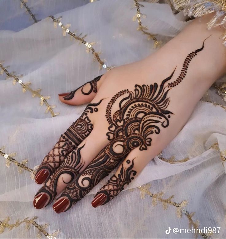 Punjabi Royal Mehndi Design (6) Punjabi Royal Mehndi Design (6)