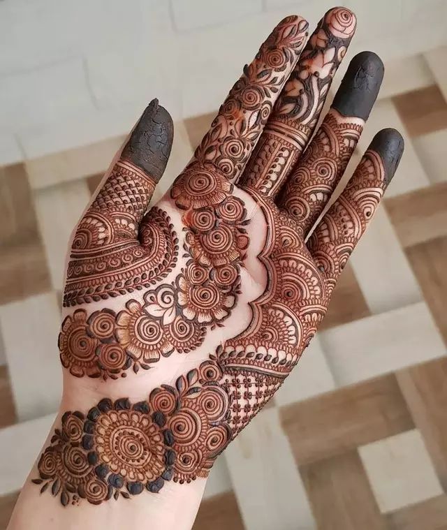 Punjabi Royal Mehndi Design Front Hand (13) Punjabi Royal Mehndi Design Front Hand (13)
