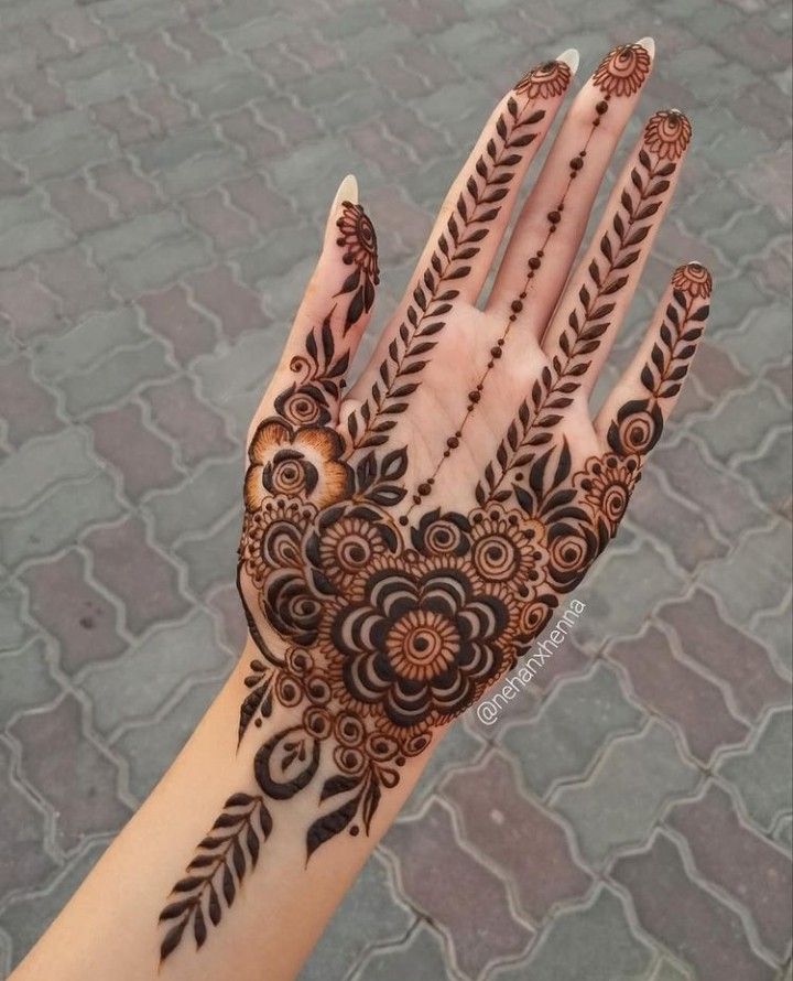 Punjabi Royal Mehndi Design Front Hand (39) Punjabi Royal Mehndi Design Front Hand (39)