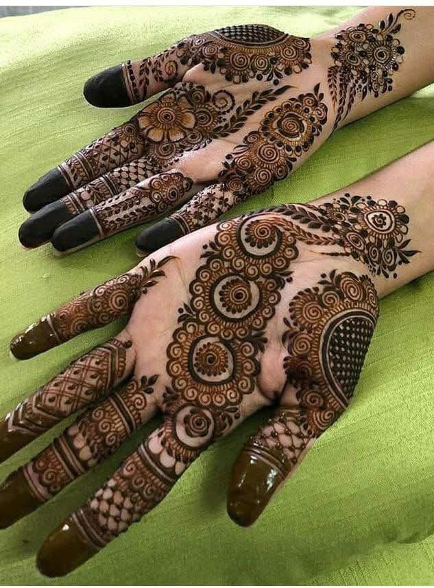 Punjabi Royal Mehndi Design Front Hand (9) Punjabi Royal Mehndi Design Front Hand (9)
