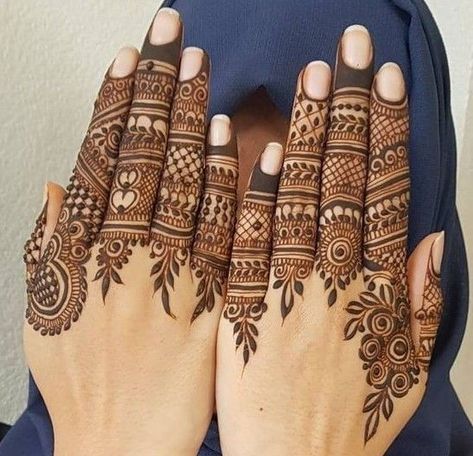 Punjabi back Hand Mehndi Design (2) Punjabi back Hand Mehndi Design (2)
