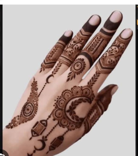 Punjabi back Hand Mehndi Design Punjabi back Hand Mehndi Design