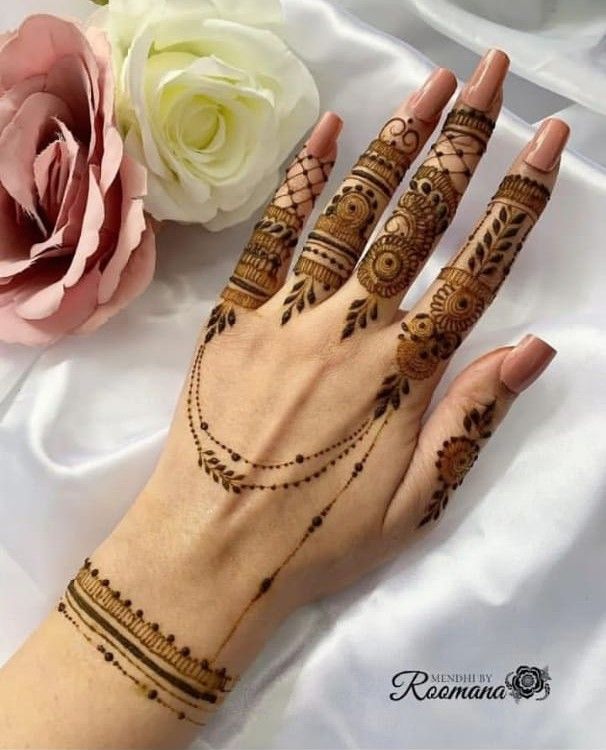 Royal Mehndi Designs Back Hand (10)