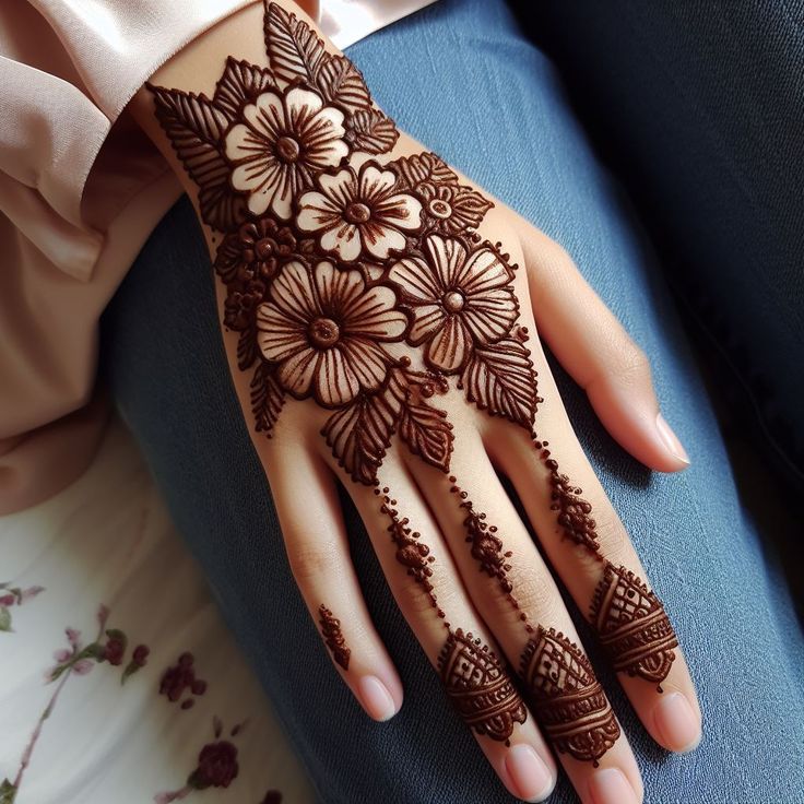 Royal Mehndi Designs Back Hand (25)