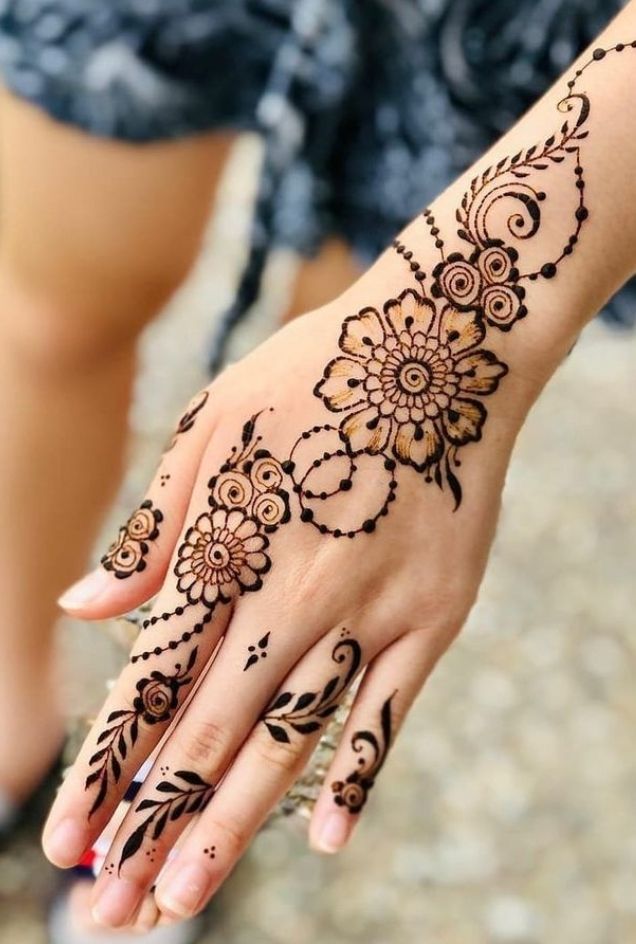 Royal Mehndi Designs Back Hand (27)