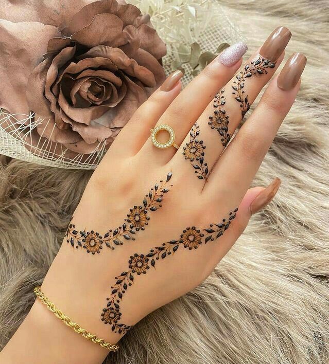 Royal Mehndi Designs Back Hand (8)