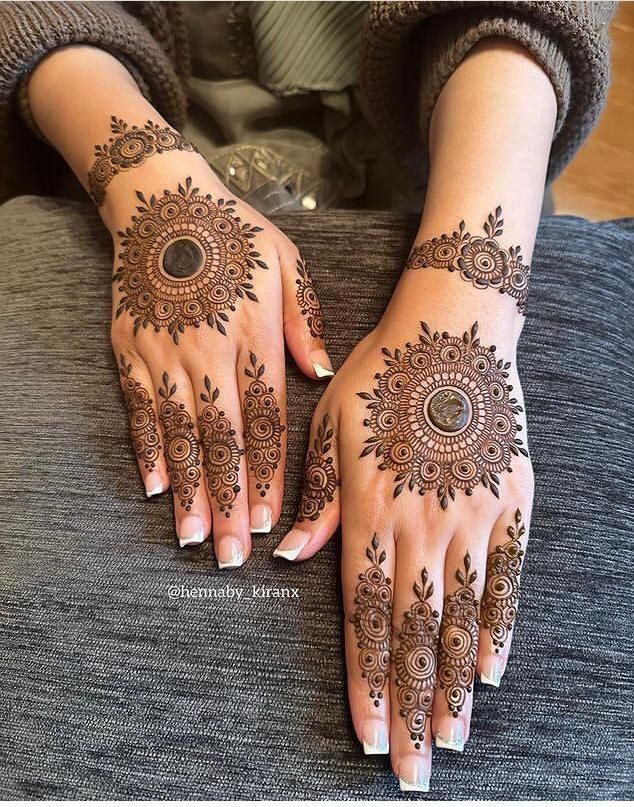 Simple Mehndi Design Images (2)