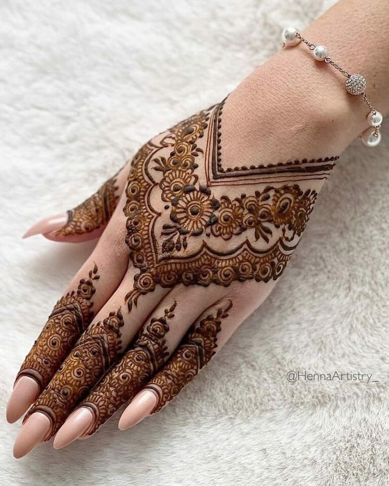 Simple Mehndi Design Photos (3)
