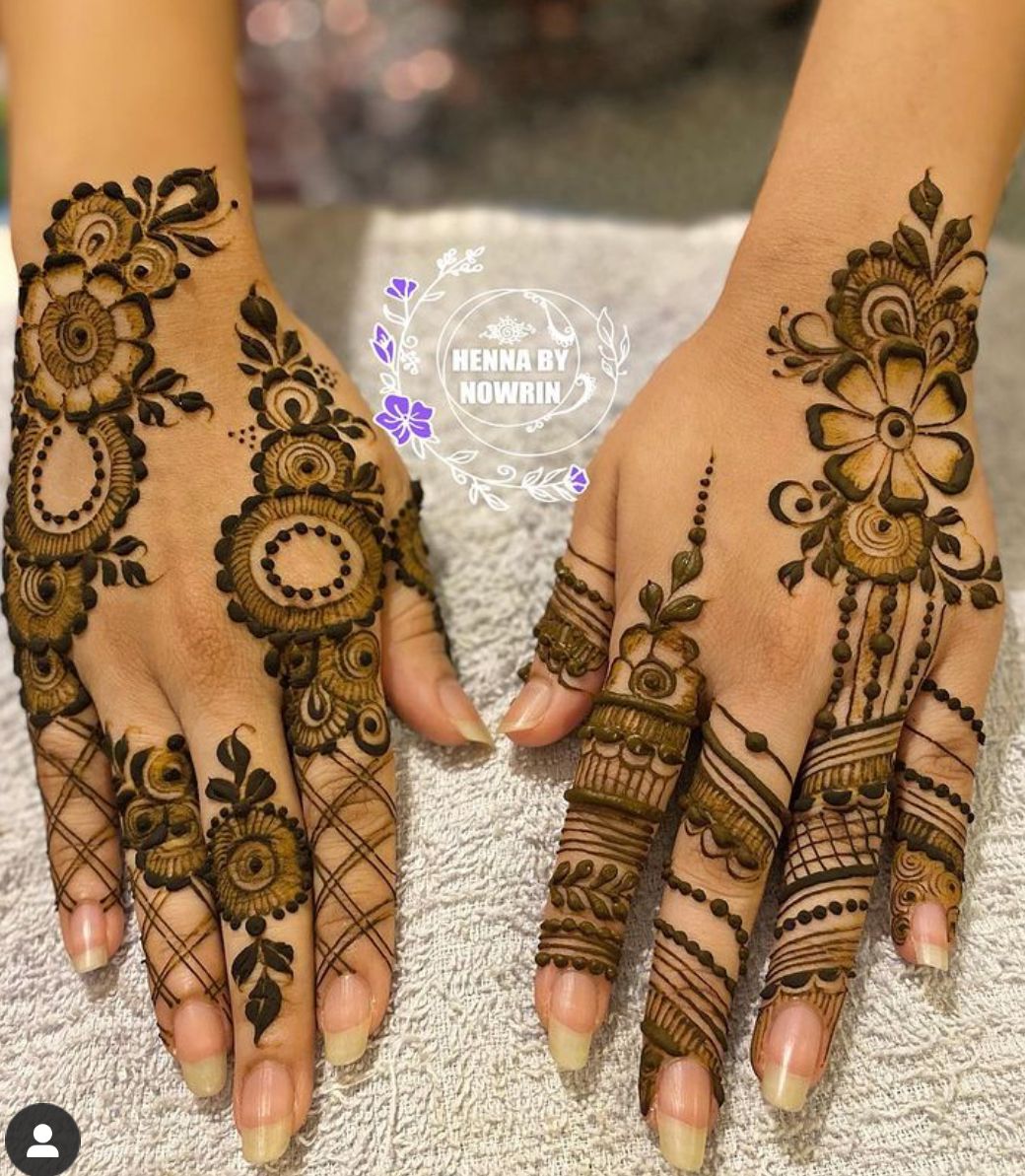 Simple Mehndi Design Photos (9)