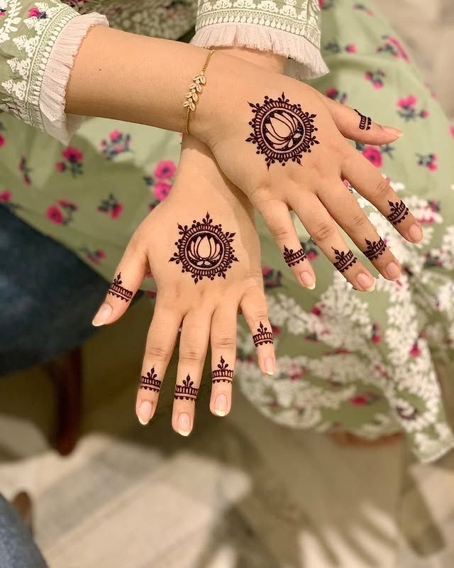 Simple Mehndi Designs For Kids Simple Mehndi Designs For Kids