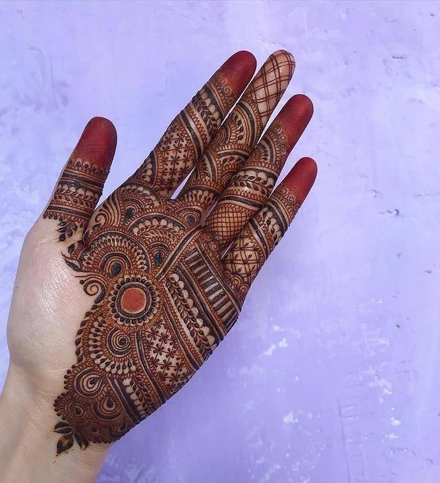Very Easy Arabic Mehndi Design (6)