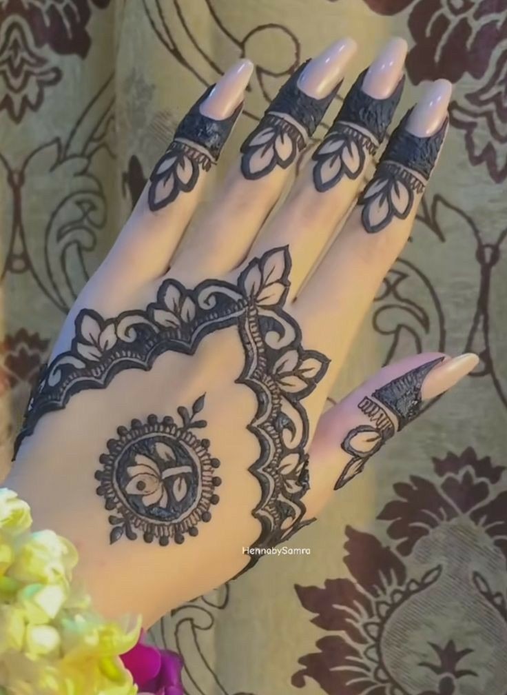 imgi 100 simple mehndi design back hand 2