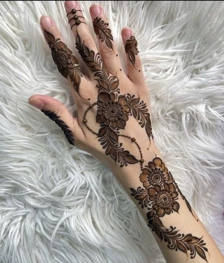 imgi 134 simple mehndi design full hand front hand stylish front hand