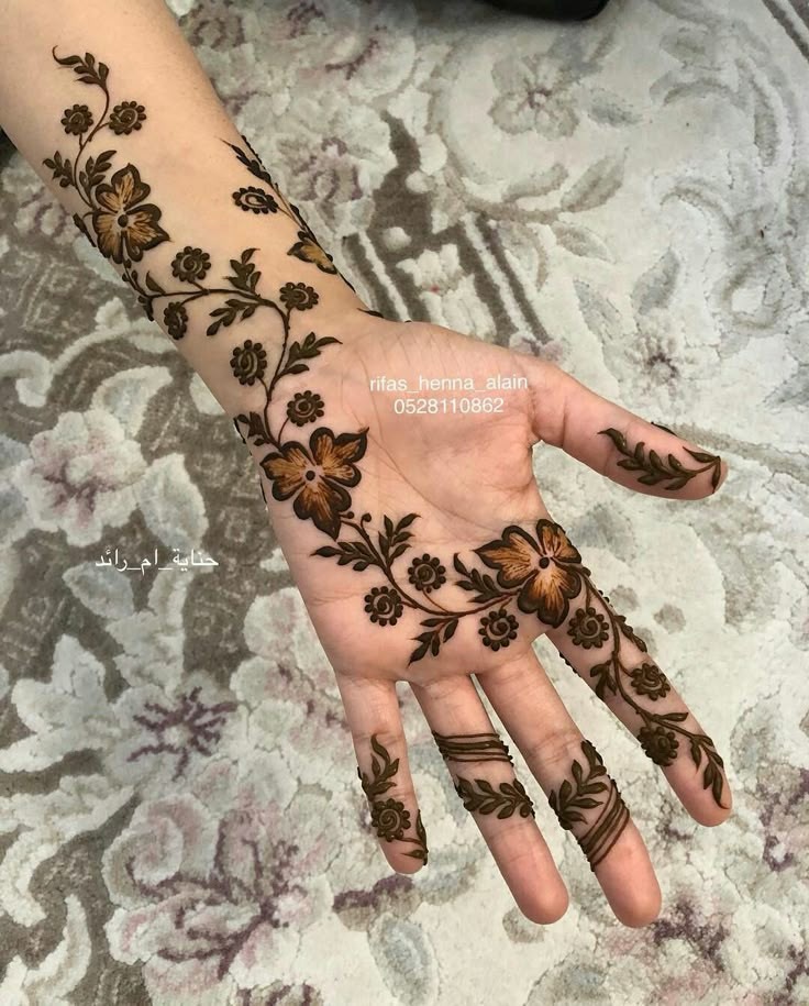 imgi 137 simple dulha mehndi design front hand 1
