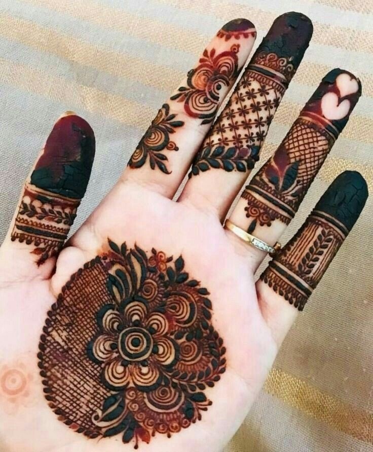 imgi 162 simple cute mehndi design front hand easy and beautiful