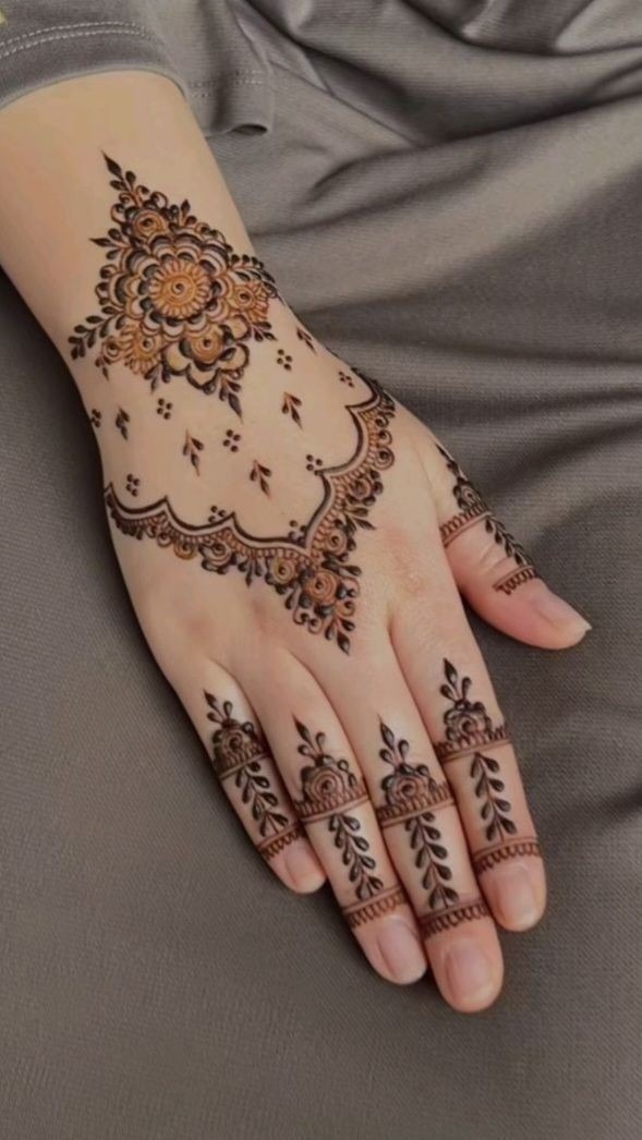 imgi 176 mehndi design simple and beautiful stylish front hand