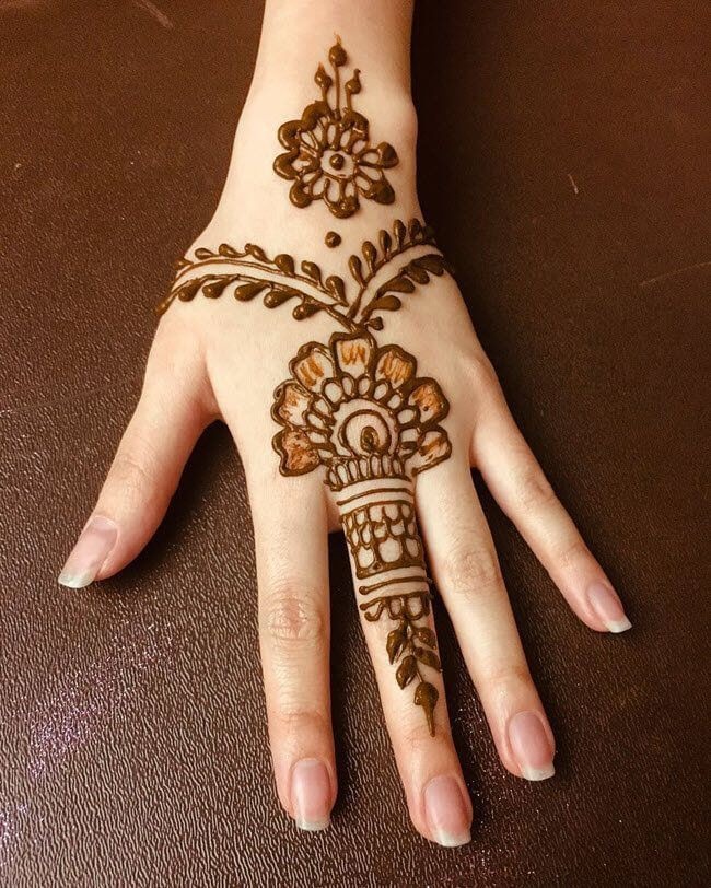 imgi 189 cute mehndi designs for kids simple and beautiful 3