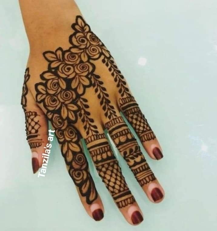 imgi 46 full hand mehndi design arabic easy 5 imgi 46 full hand mehndi design arabic easy 5