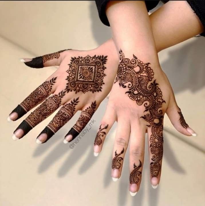 imgi 85 simple mehndi design front hand cute