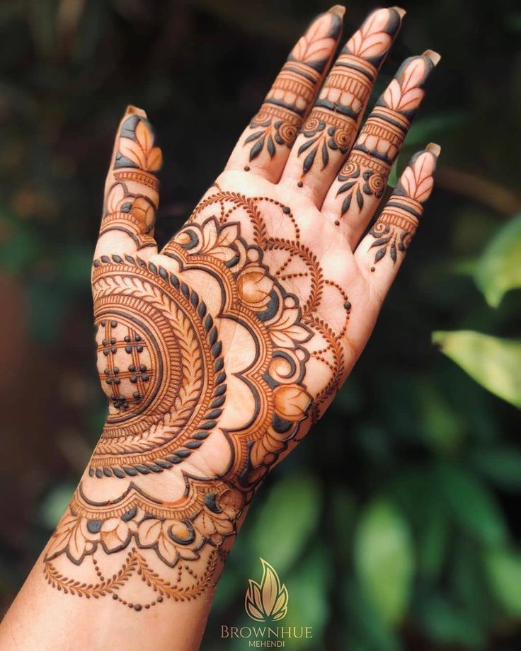 Easy Mehndi Design Beautiful (47) Easy Mehndi Design Beautiful (47)