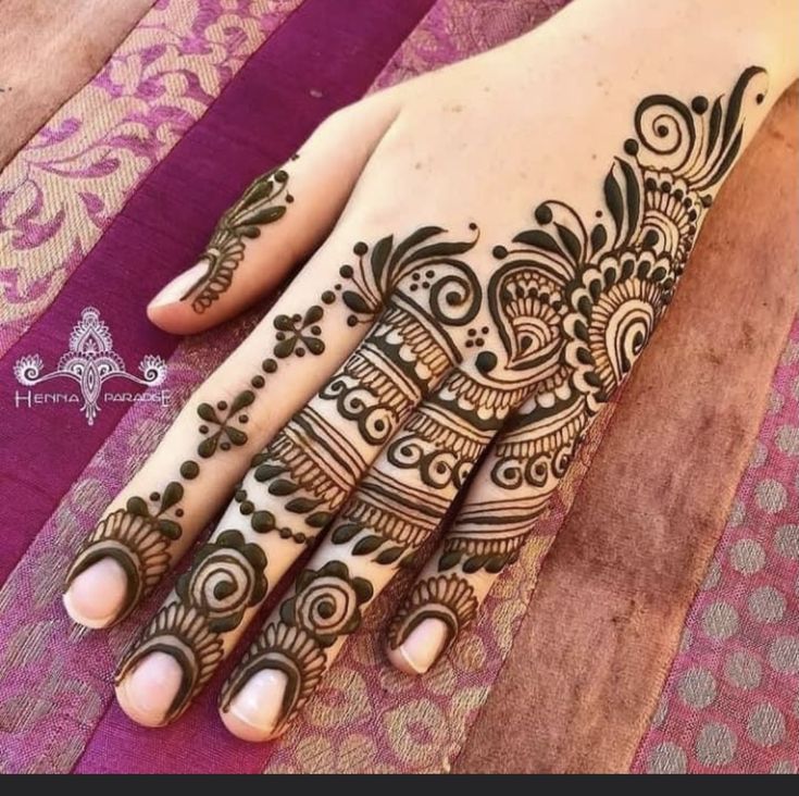 Royal Mehndi Designs Arabic Styles (24)