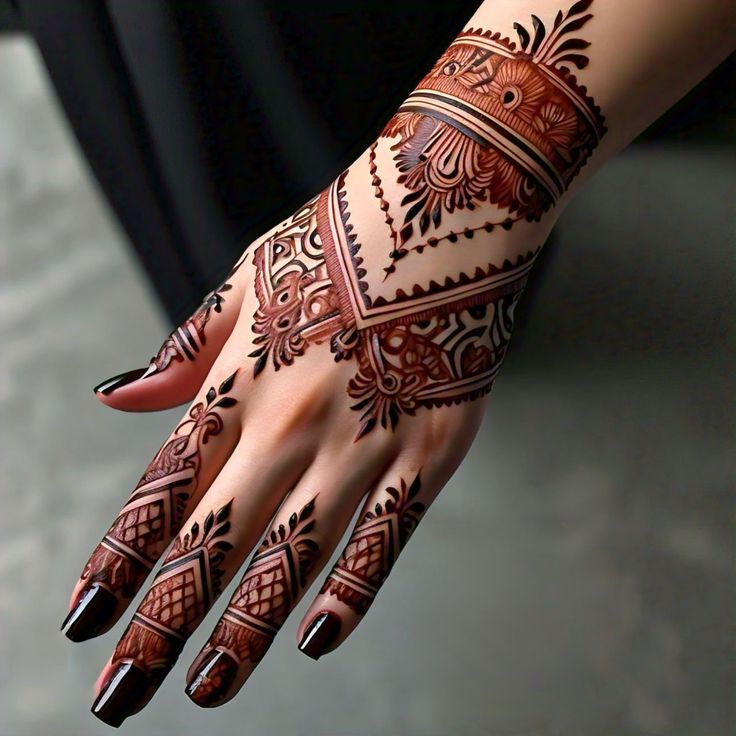 Royal Mehndi Designs Arabic Styles (46)