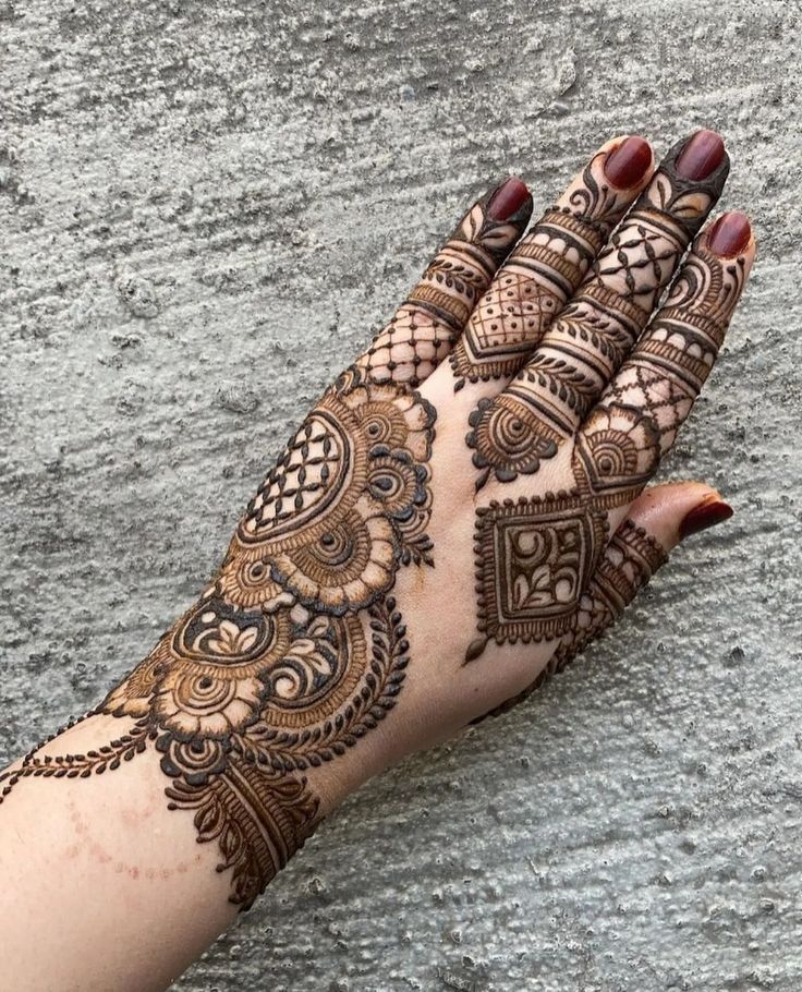 Royal Mehndi Designs Arabic Styles (9)