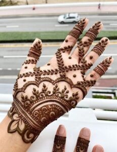 imgi 429 simple chand mehndi design front hand easy 231x300
